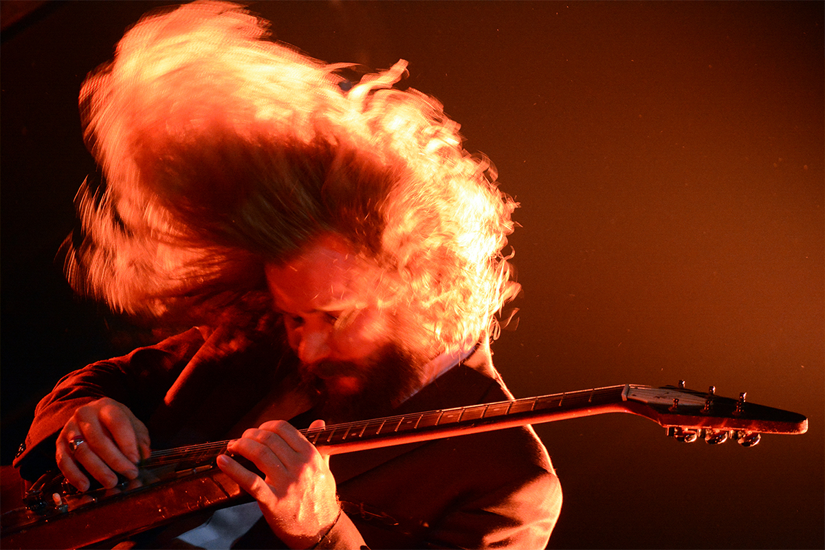 Jim James of My Morning Jacket live pictures
